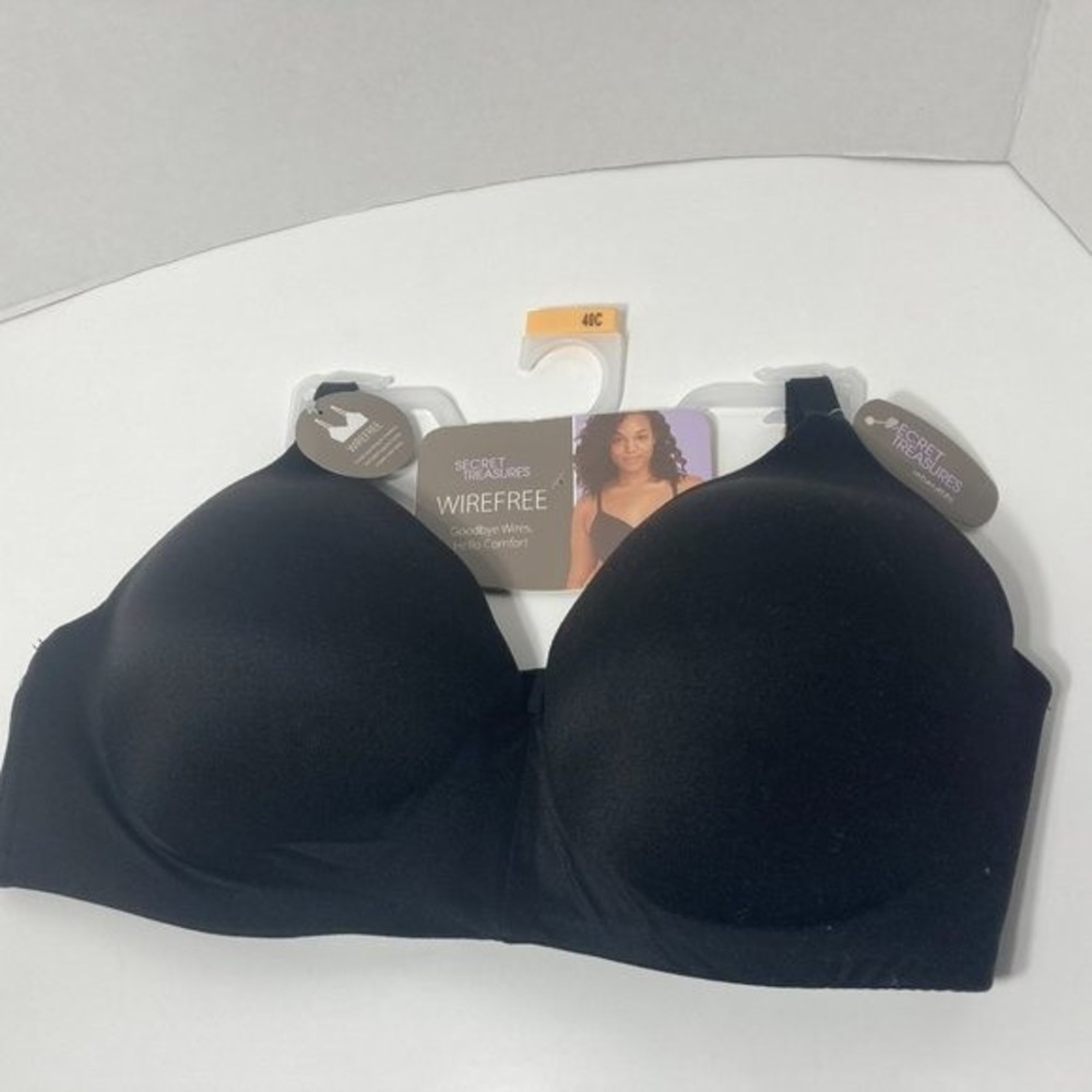 40C Wire Free Bra Black